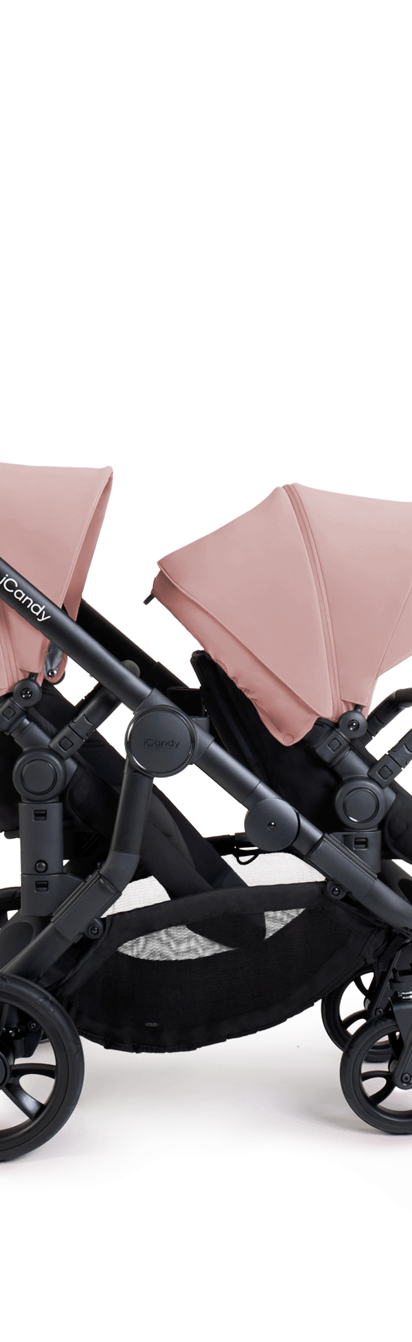 Orange 4 Rose Pushchair Bundle - Twin