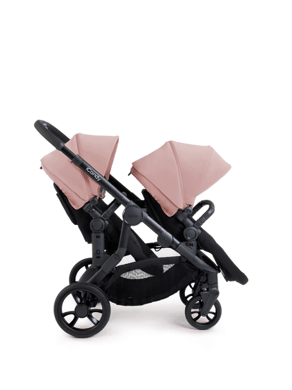 Orange 4 Rose Pushchair Bundle - Twin