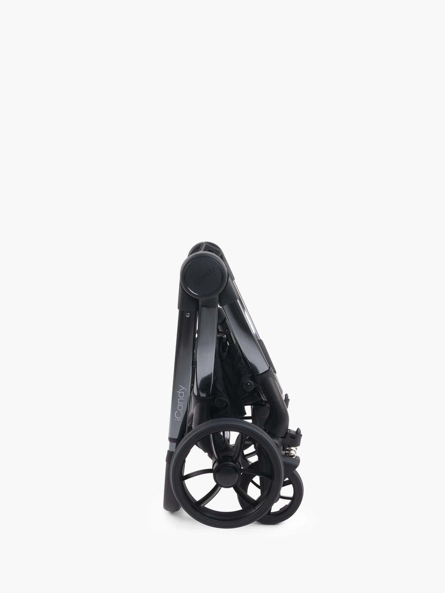 Peach 7 Dark Grey Pushchair and Carrycot