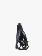 Peach 7 Dark Grey Pushchair and Carrycot - Double