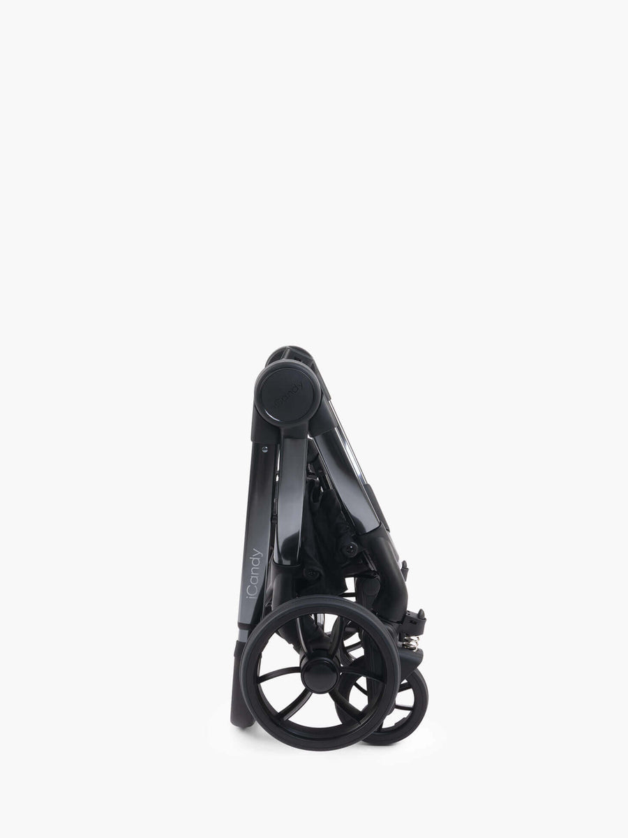 Peach 7 Dark Grey Pushchair and Carrycot - Double