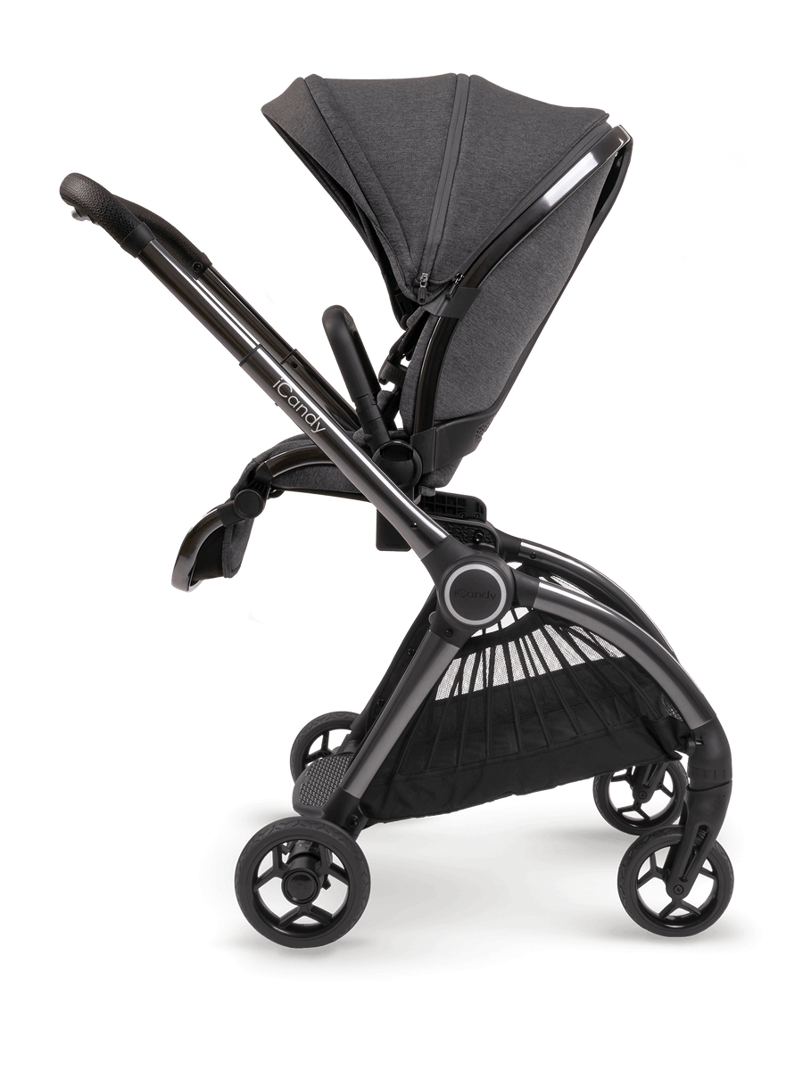 Core Dark Grey Pushchair and Carrycot - Car Seat Bundle