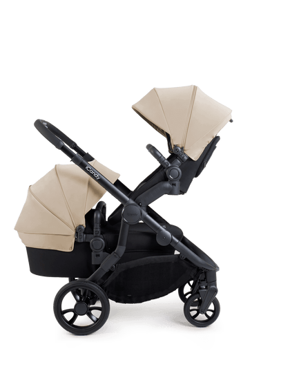 Orange 4 Latte Travel System & Car Seat