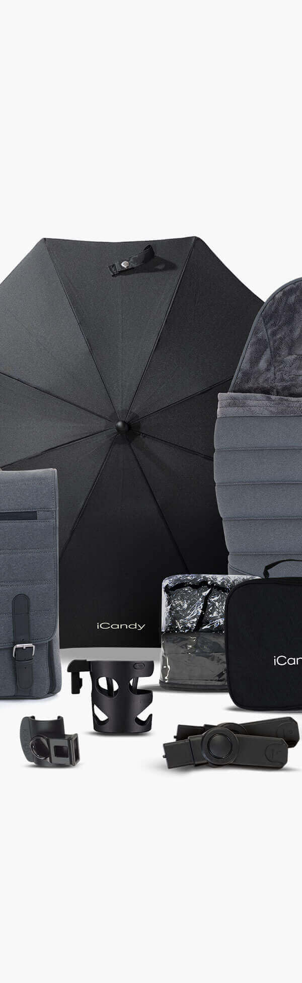 Peach 7 Truffle Pushchair and Carrycot - Complete Bundle