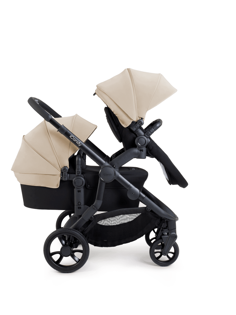 Orange 4 Latte Pushchair Bundle