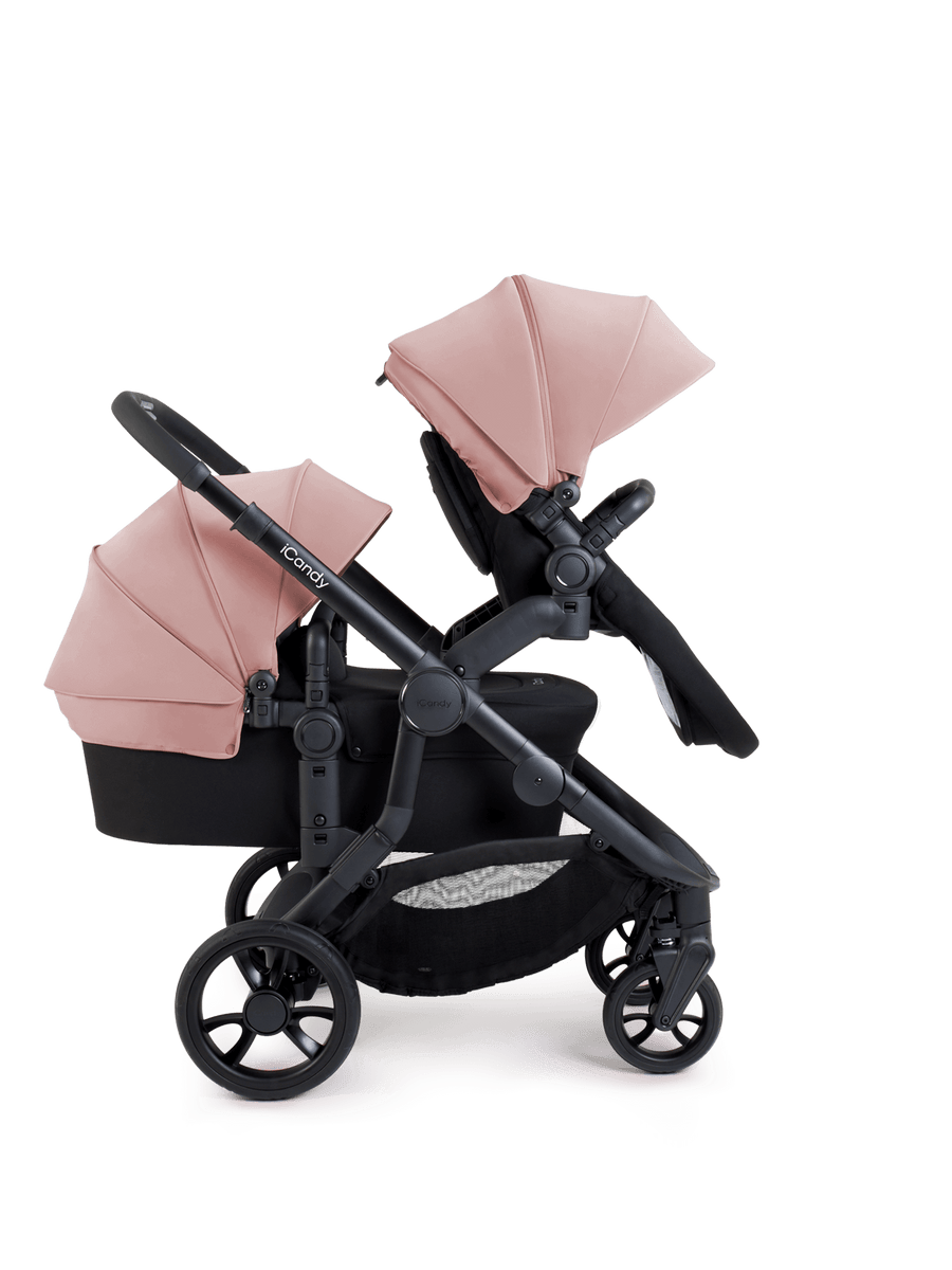 Orange 4 Rose Pushchair and Carrycot