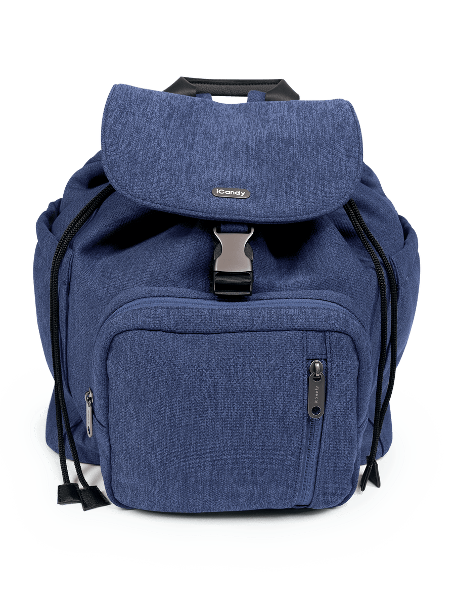 Orange 3 Royal Blue Marl Changing Bag