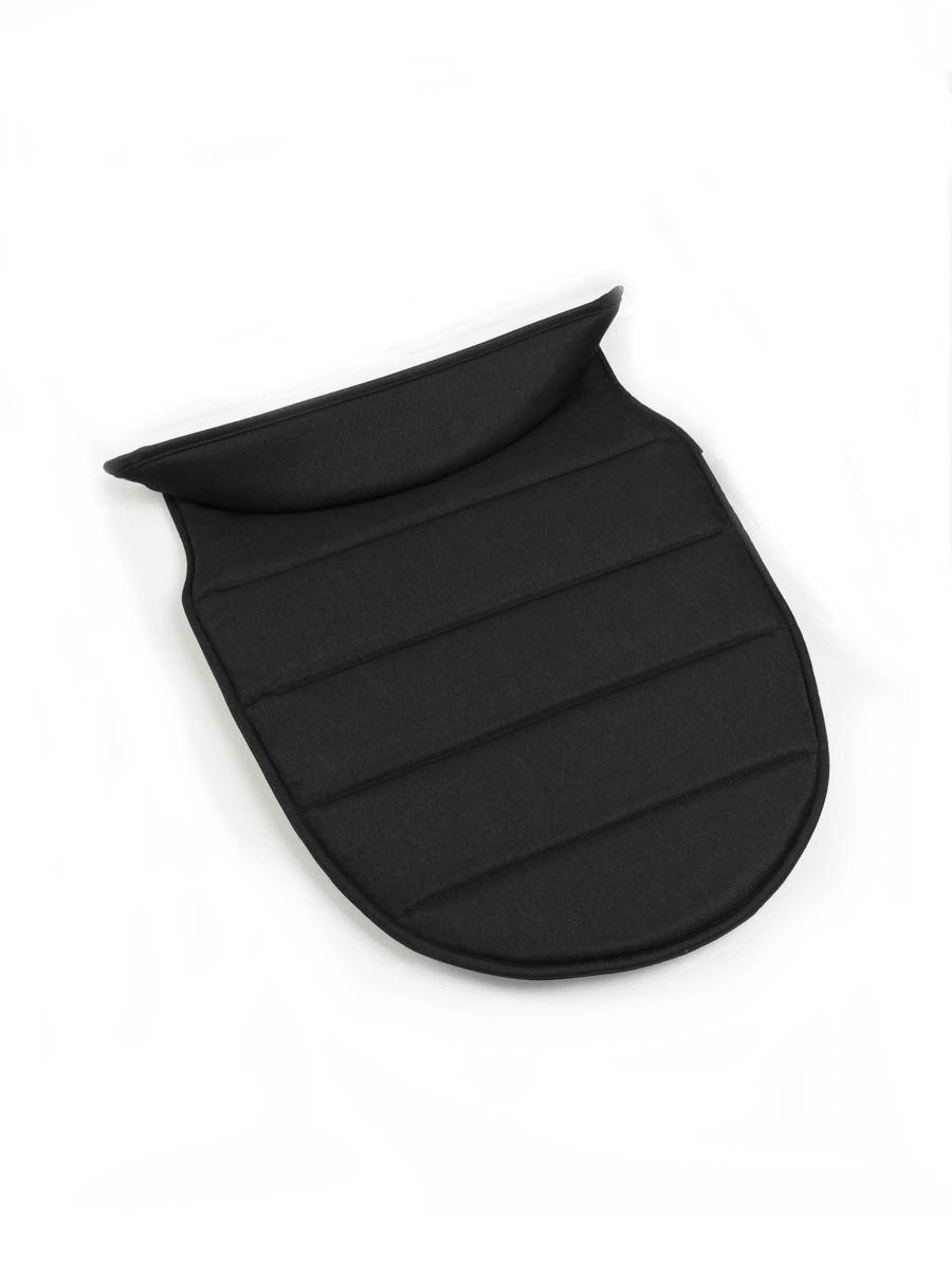 Peach 6 Carrycot Apron - Black Twill