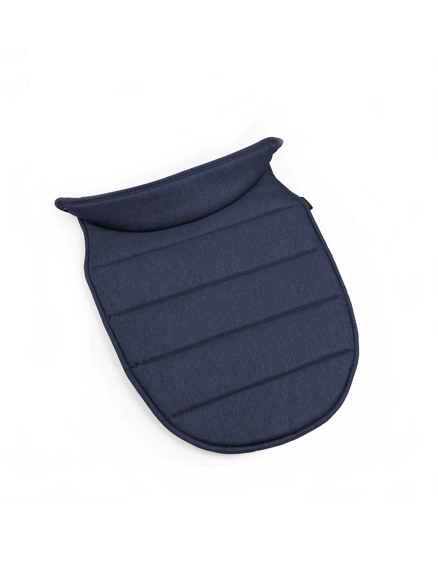 Peach 6 Carrycot Apron - Navy Twill