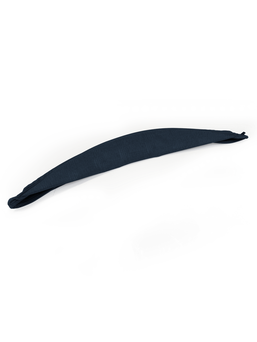 A blue replacement hood fabric for the Peach 2020 Hood, displayed on a plain background.