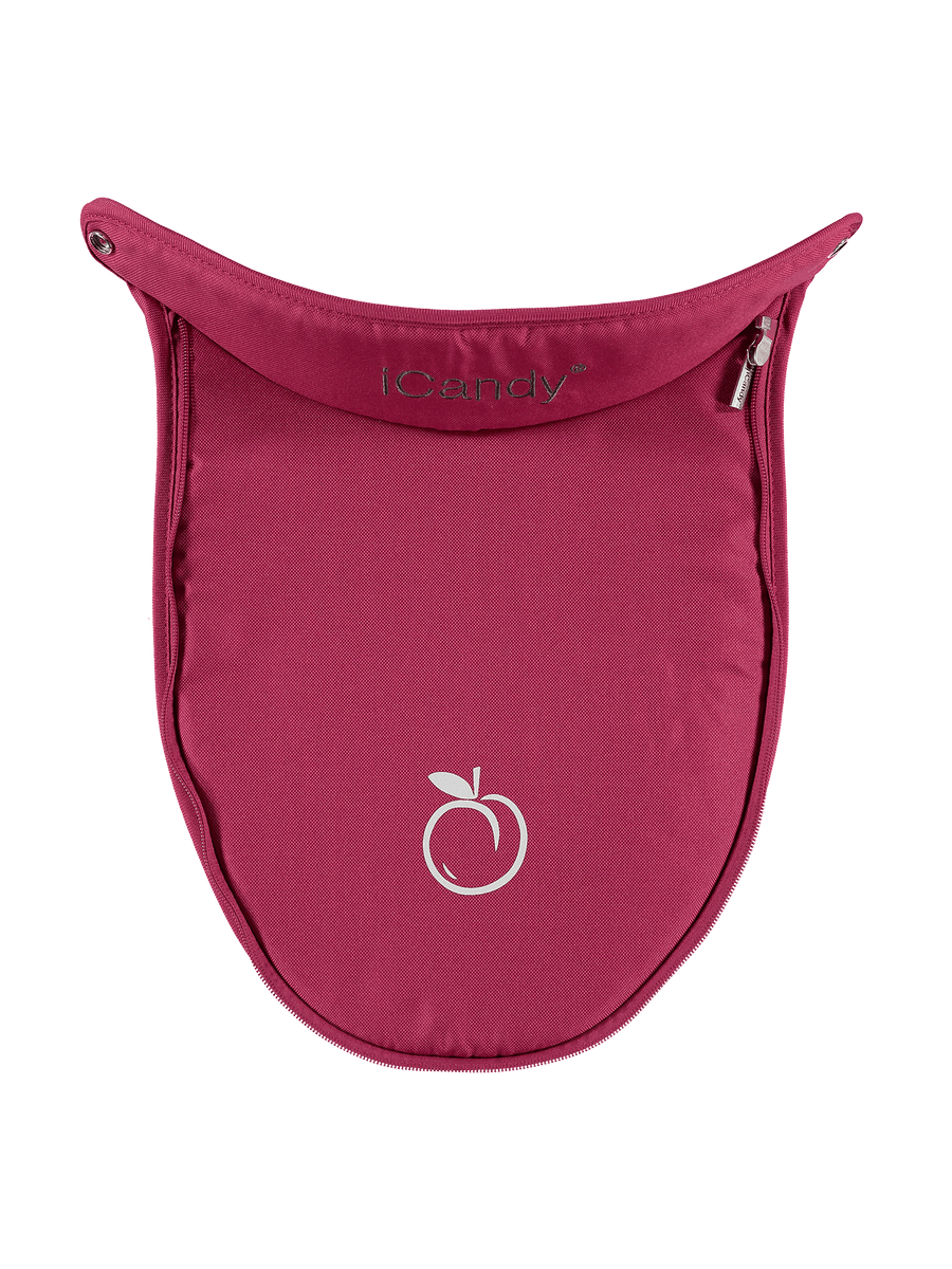 Peach 2 Berry Bon Bon Blossom Carrycot Apron
