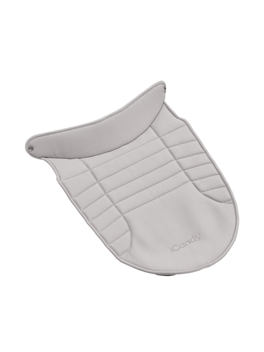 Peach 5 Carrycot Apron - Beluga