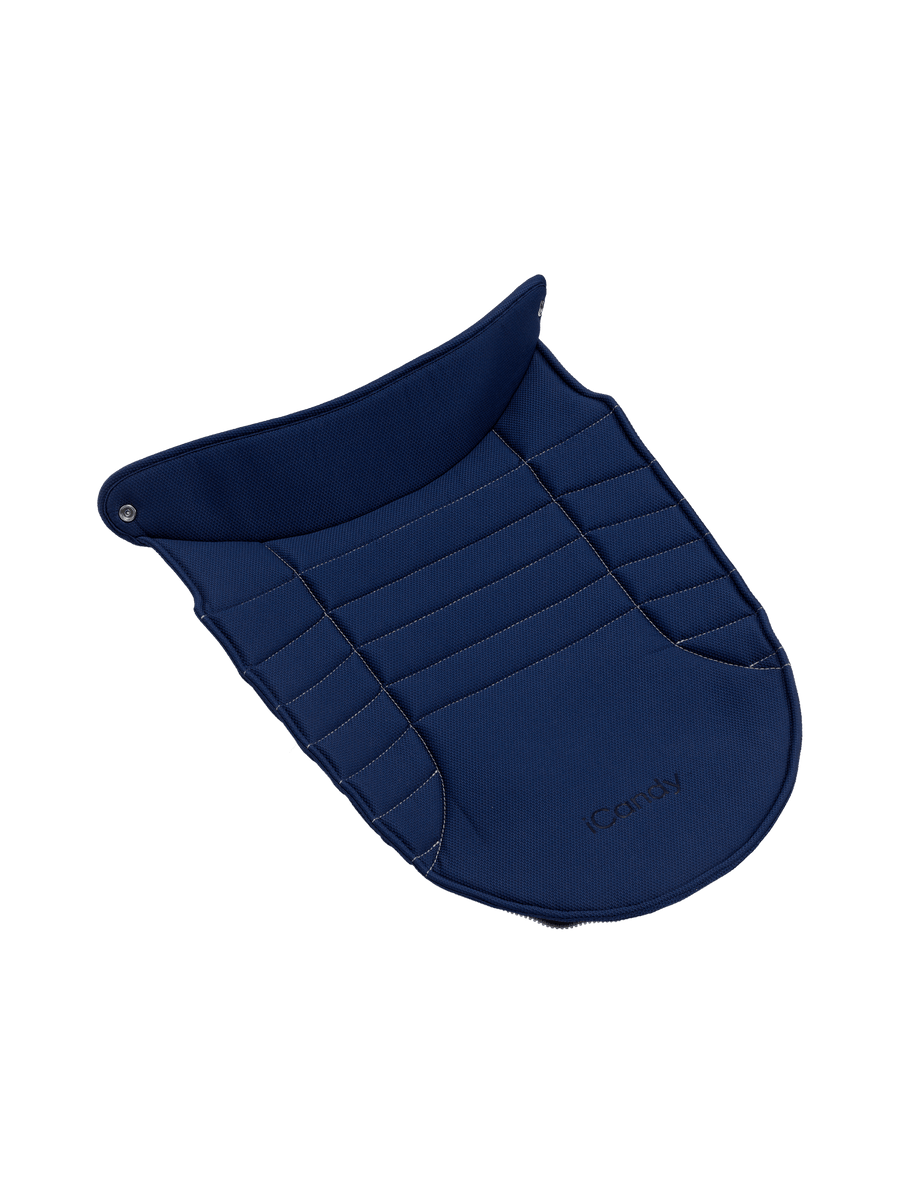 Peach 5 Carrycot Apron - Indigo