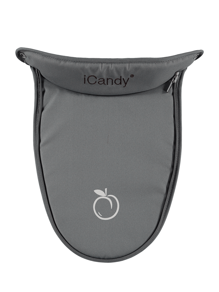 Peach 1 Black Jack Lower Carrycot Apron
