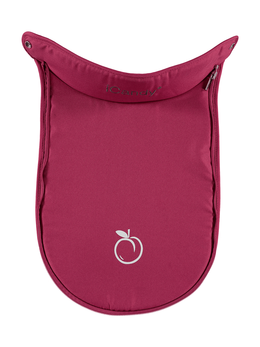 Peach 2 Berry Bon Bon Main Carrycot Apron