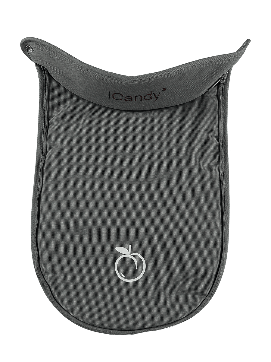 Peach 1 Black Jack Main Carrycot Apron