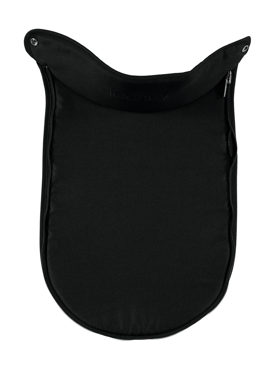 Peach 4 Main Carrycot Apron - Black Magic 2
