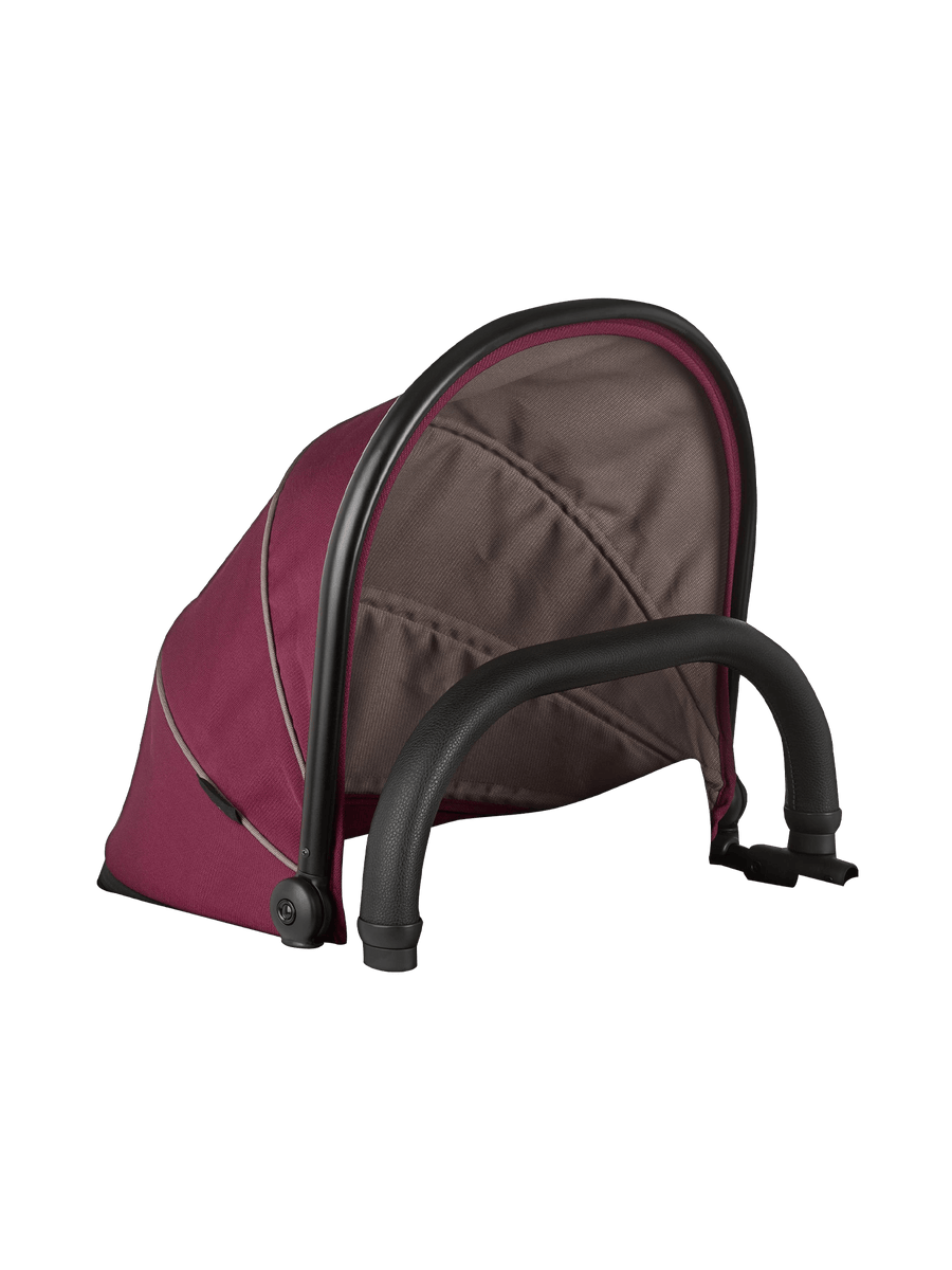 Peach 4 Claret Main Carrycot Companion