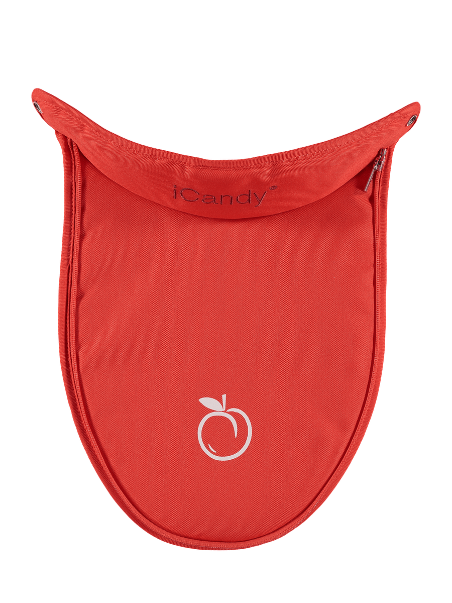 Peach 1 Tomato Upper Carrycot Apron
