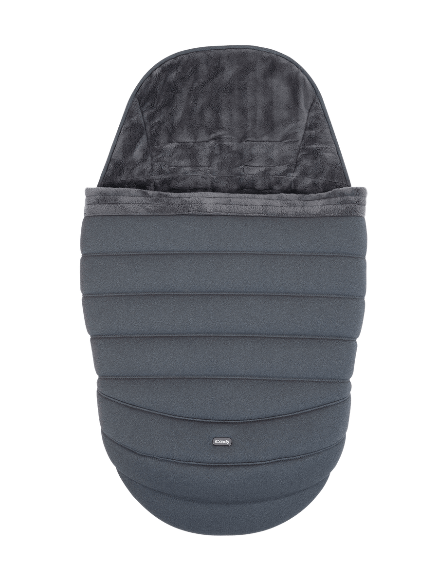 Peach 7 Dark Grey Footmuff