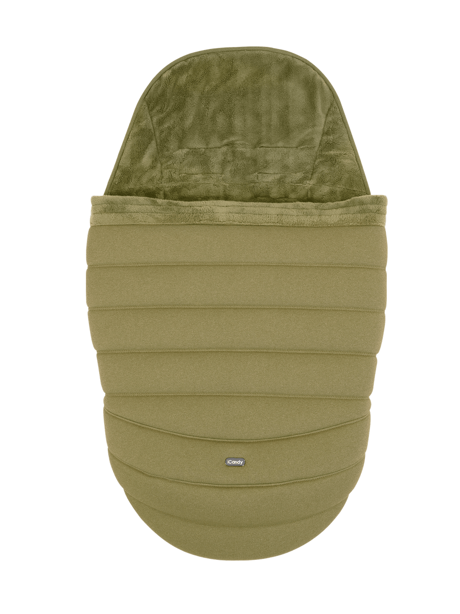 Peach 7 Olive Green Footmuff